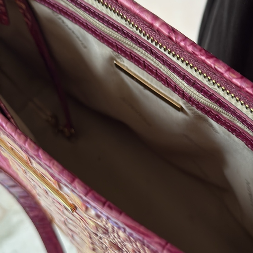 Brahmin Melbourne Medium Asher tote in prism ombre - Picture 13 of 15